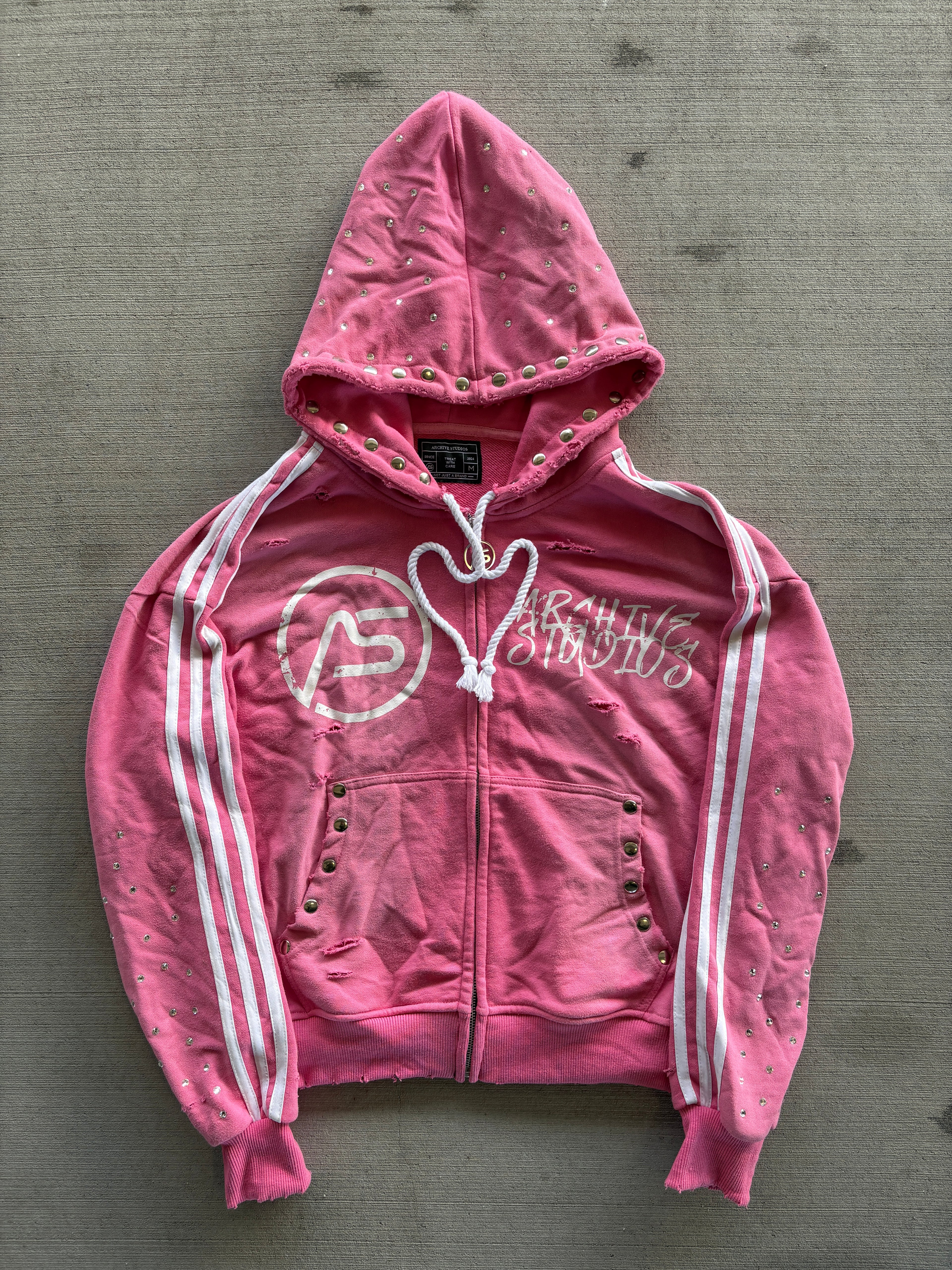 Reconstructed Zip-Up Jacket (PRE-MADE)